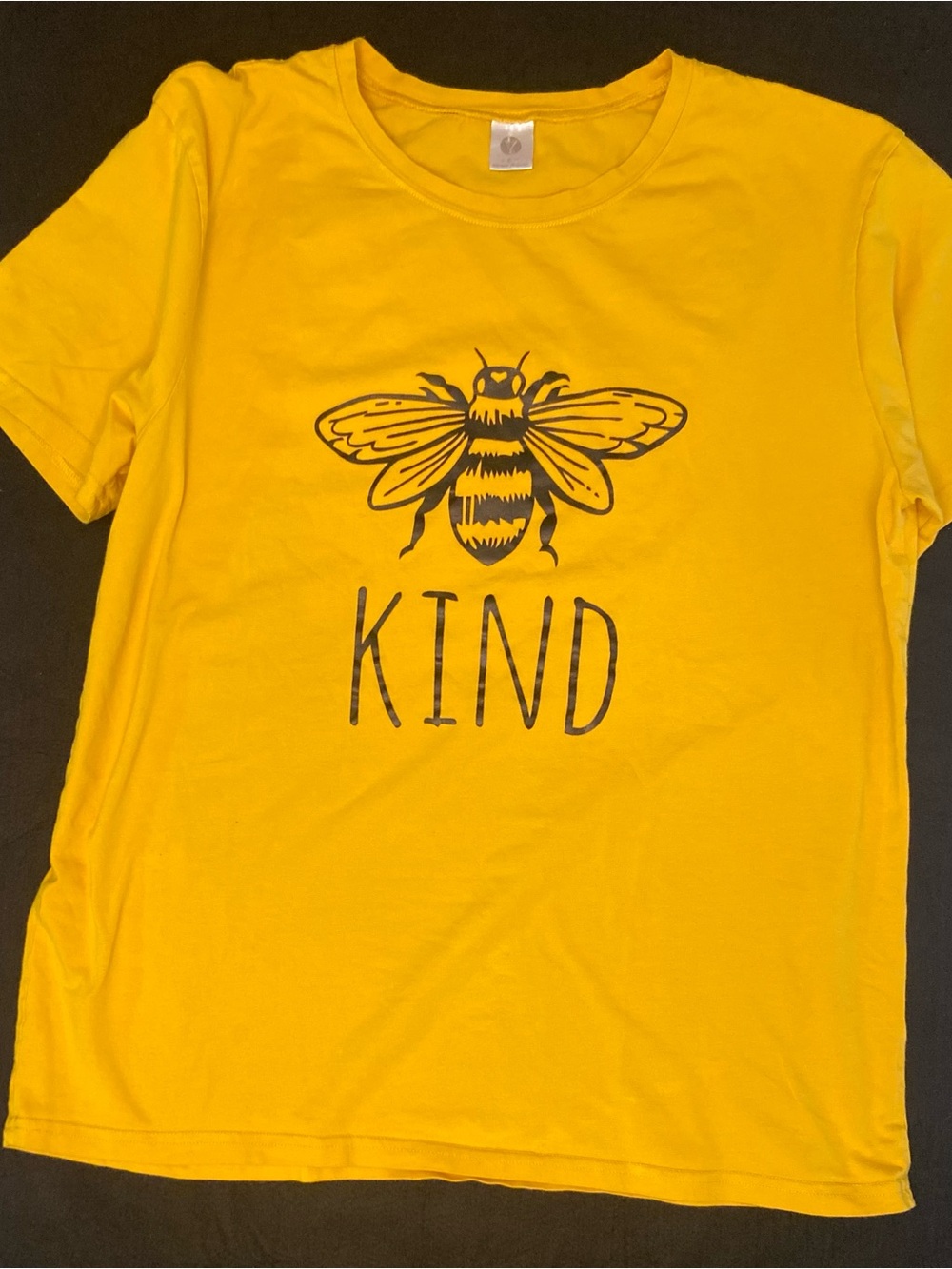 Women’s Yellow “Bee Kind” Graphic Tee